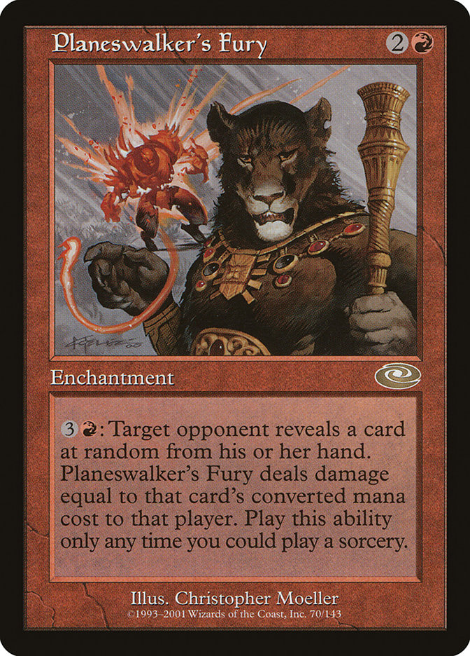 Planeswalker's Fury [Planeshift] Magic: The Gathering