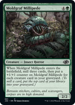 Moldgraf Millipede [Jumpstart 2022] Magic: The Gathering