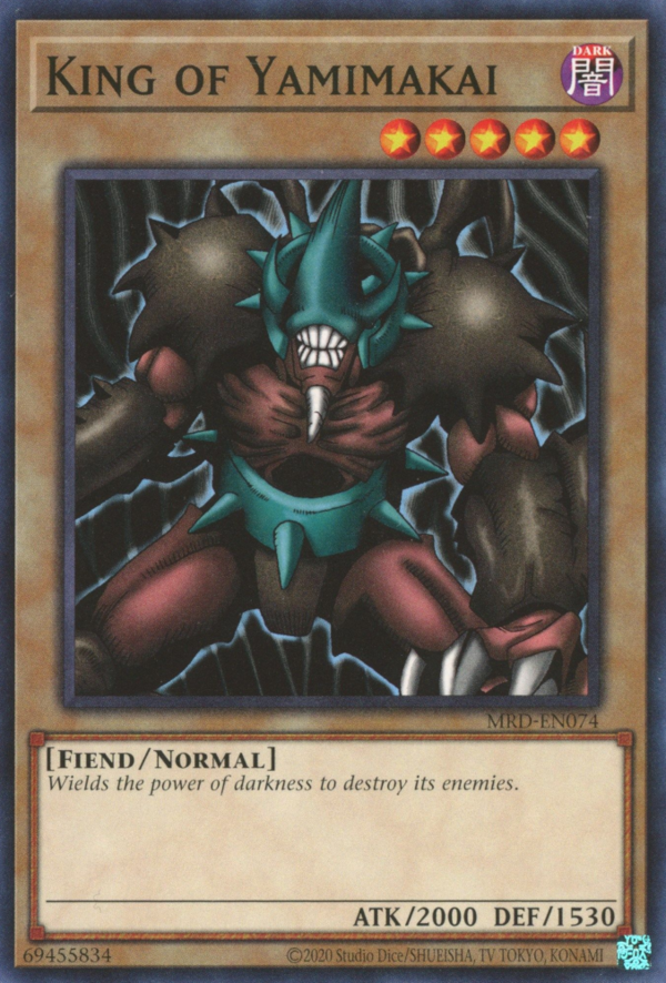 King of Yamimakai [MRD-EN074] Common Yu-Gi-Oh!