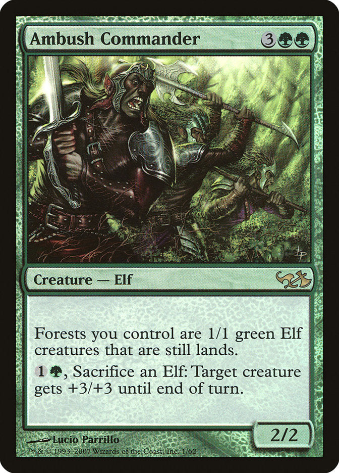 Ambush Commander [Duel Decks: Elves vs. Goblins] Magic: The Gathering
