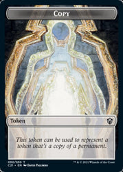 Copy // Construct (030) Double-Sided Token [Commander 2021 Tokens] Magic: The Gathering