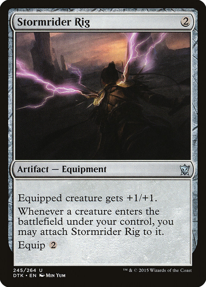 Stormrider Rig [Dragons of Tarkir] Magic: The Gathering