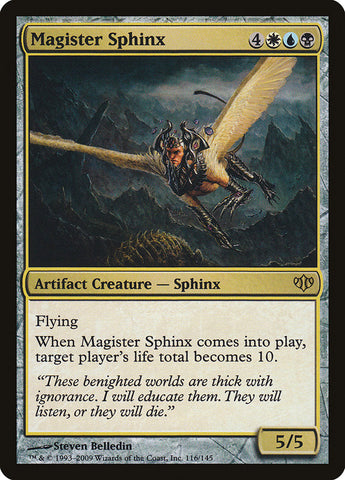 Magister Sphinx [Conflux] Magic: The Gathering