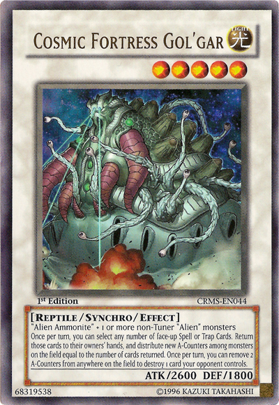 Cosmic Fortress Gol'Gar [CRMS-EN044] Ultra Rare Yu-Gi-Oh!