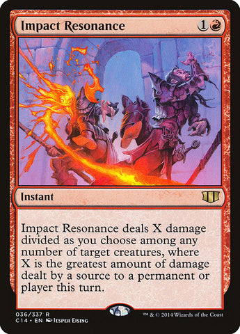 Impact Resonance [Commander 2014] Magic: The Gathering
