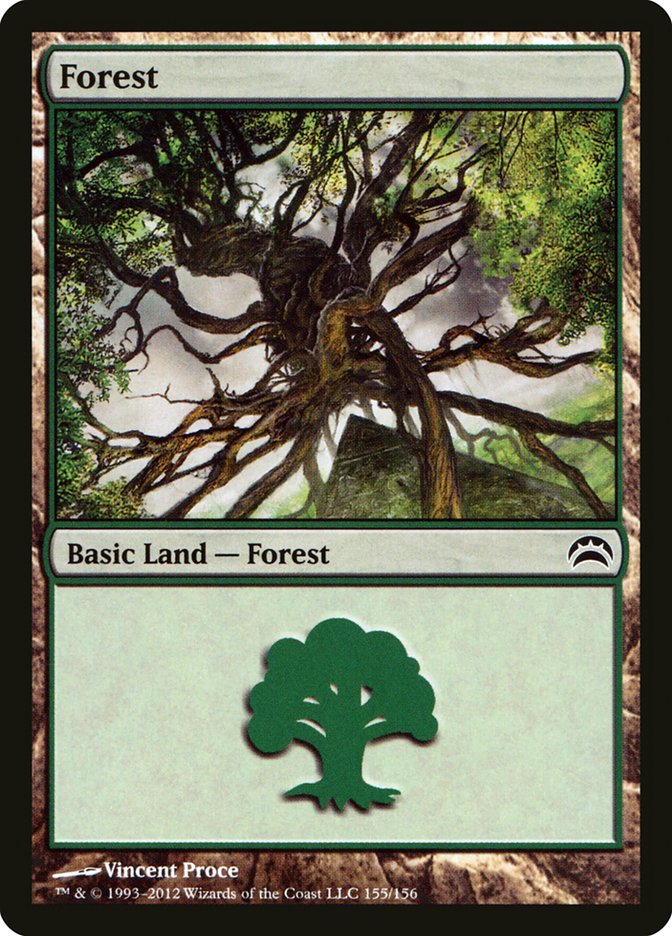 Forest (155) [Planechase 2012] Magic: The Gathering