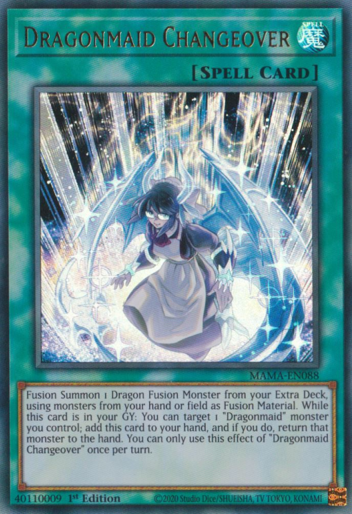 Dragonmaid Changeover [MAMA-EN088] Ultra Rare Yu-Gi-Oh!