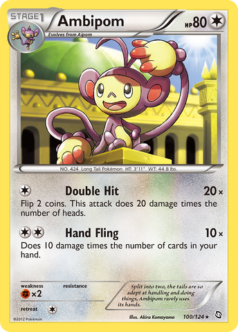 Ambipom (100/124) [Black & White: Dragons Exalted] Pokémon