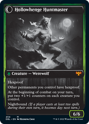 Avabruck Caretaker // Hollowhenge Huntmaster [Innistrad: Double Feature] Magic: The Gathering