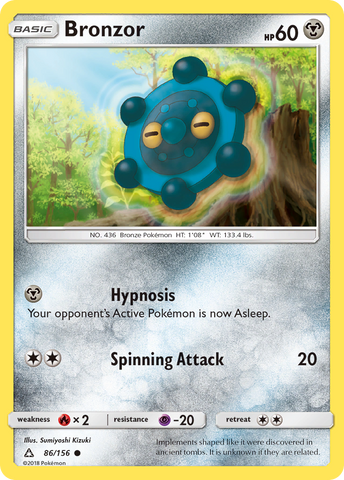 Bronzor (86/156) [Sun & Moon: Ultra Prism] Pokémon