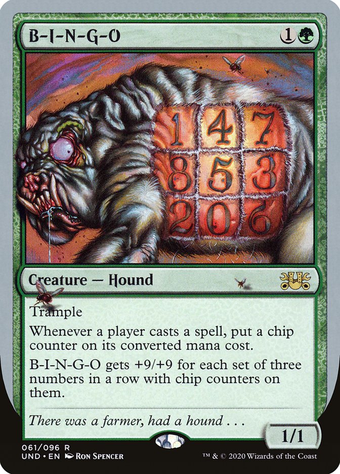 B-I-N-G-O [Unsanctioned] Magic: The Gathering