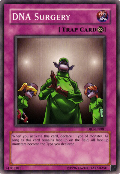 DNA Surgery [DB1-EN081] Common Yu-Gi-Oh!