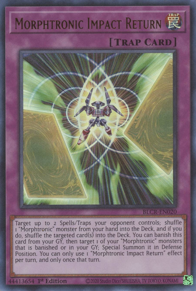 Morphtronic Impact Return [BLCR-EN020] Ultra Rare Yu-Gi-Oh!