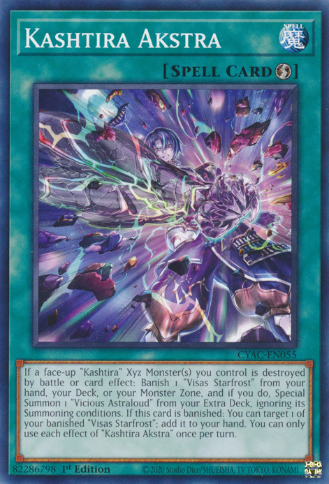 Kashtira Akstra [CYAC-EN055] Common Yu-Gi-Oh!