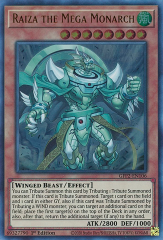 Raiza the Mega Monarch [GFP2-EN106] Ultra Rare Yu-Gi-Oh!