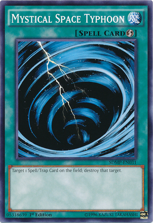 Mystical Space Typhoon [SDMP-EN031] Common Yu-Gi-Oh!