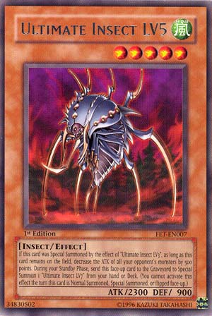 Ultimate Insect LV5 [FET-EN007] Rare Yu-Gi-Oh!