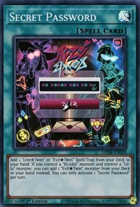 Secret Password [GEIM-EN020] Super Rare Yu-Gi-Oh!