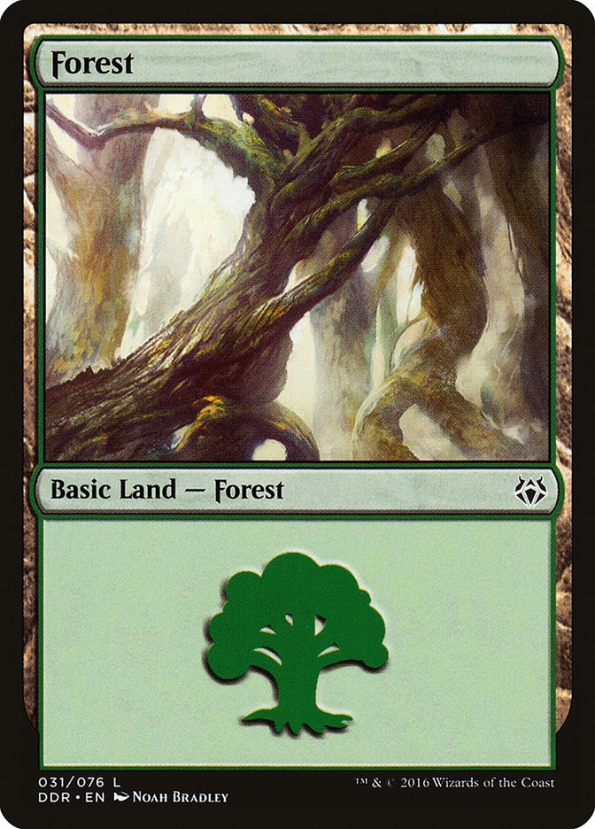 Forest (31) [Duel Decks: Nissa vs. Ob Nixilis] Magic: The Gathering