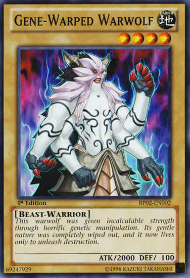 Gene-Warped Warwolf [BP02-EN002] Common Yu-Gi-Oh!