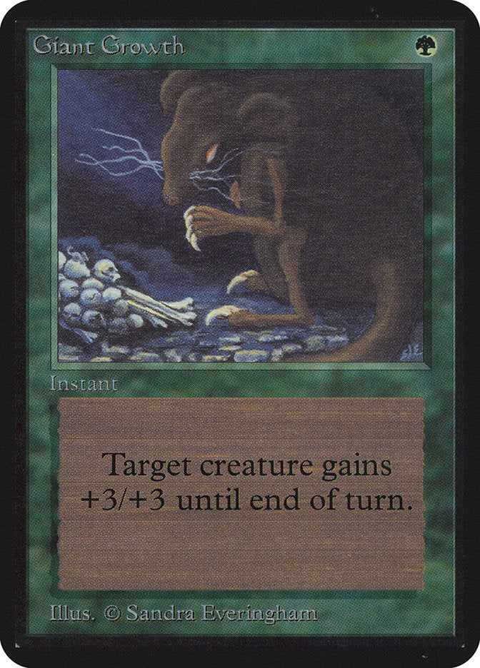 Giant Growth [Alpha Edition] Magic: The Gathering