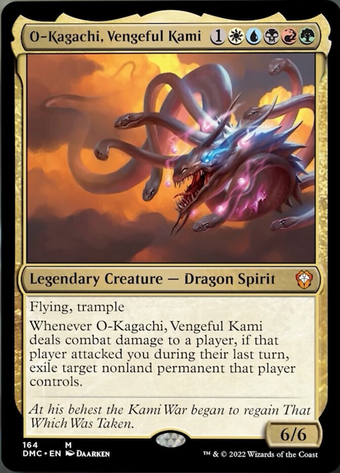 O-Kagachi, Vengeful Kami [Dominaria United Commander] Magic: The Gathering