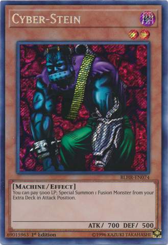 Cyber-Stein [BLHR-EN074] Secret Rare Yu-Gi-Oh!
