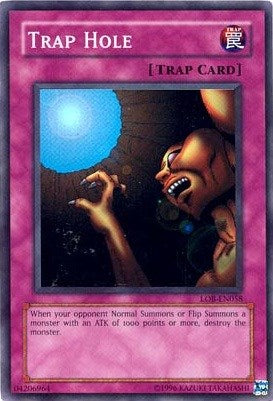 Trap Hole [LOB-EN058] Super Rare Yu-Gi-Oh!