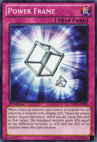 Power Frame [BP02-EN204] Common Yu-Gi-Oh!