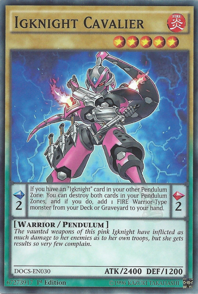 Igknight Cavalier [DOCS-EN030] Common Yu-Gi-Oh!