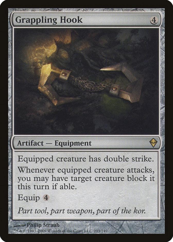 Grappling Hook [Zendikar] Magic: The Gathering