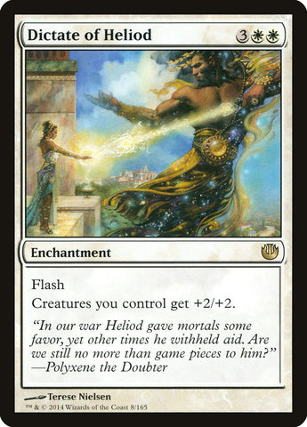 Dictate of Heliod [Journey into Nyx] Magic: The Gathering