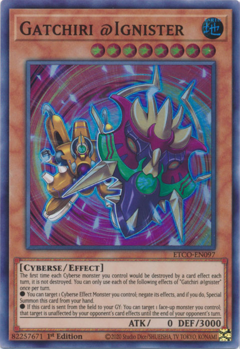 Gatchiri @Ignister [ETCO-EN097] Super Rare Yu-Gi-Oh!