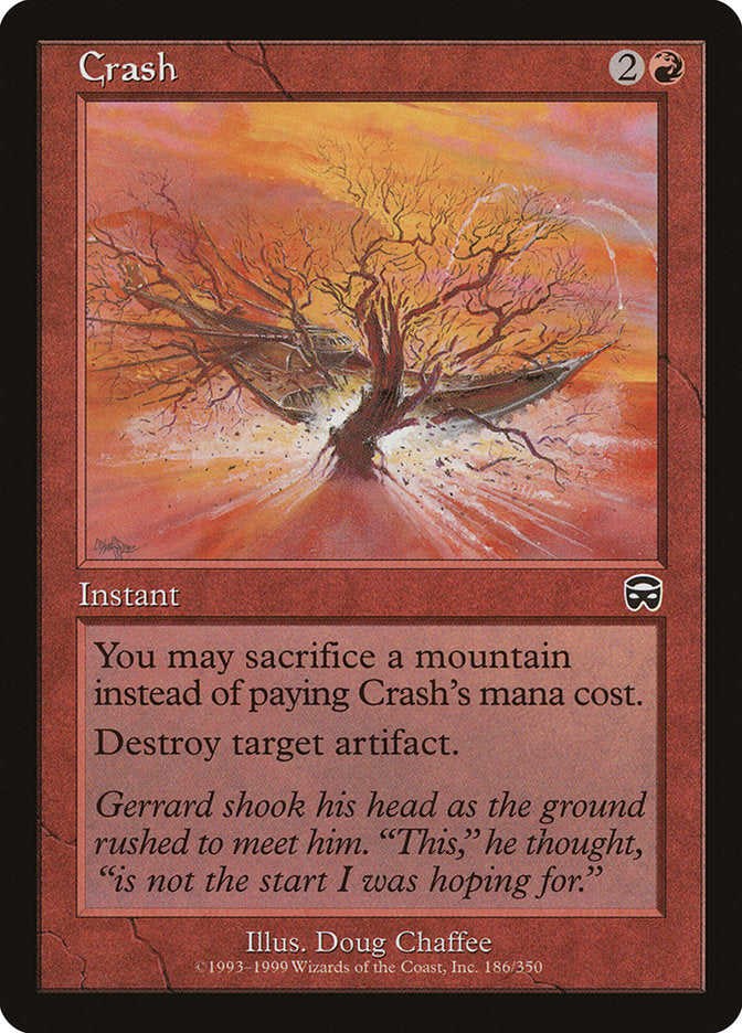 Crash [Mercadian Masques] Magic: The Gathering