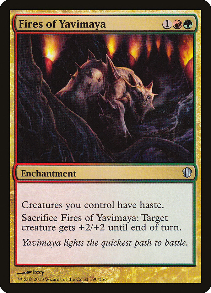 Fires of Yavimaya [Commander 2013] Magic: The Gathering