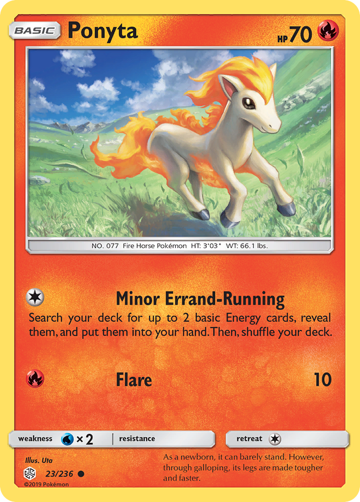 Ponyta (23/236) [Sun & Moon: Cosmic Eclipse] Pokémon