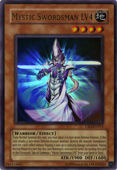 Mystic Swordsman LV4 [DR3-EN012] Ultra Rare Yu-Gi-Oh!
