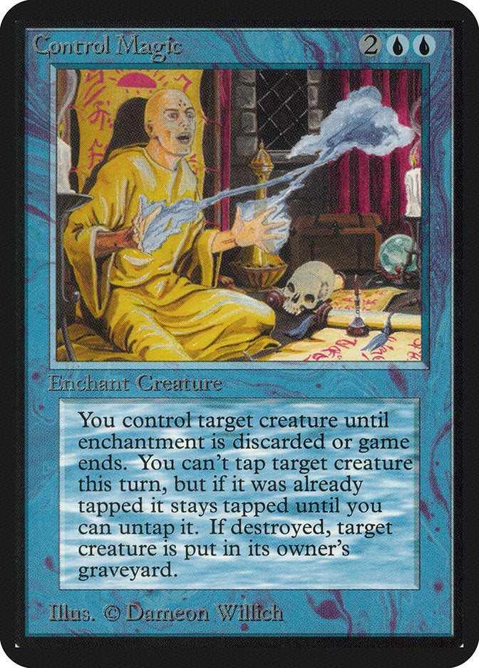 Control Magic [Alpha Edition] Magic: The Gathering