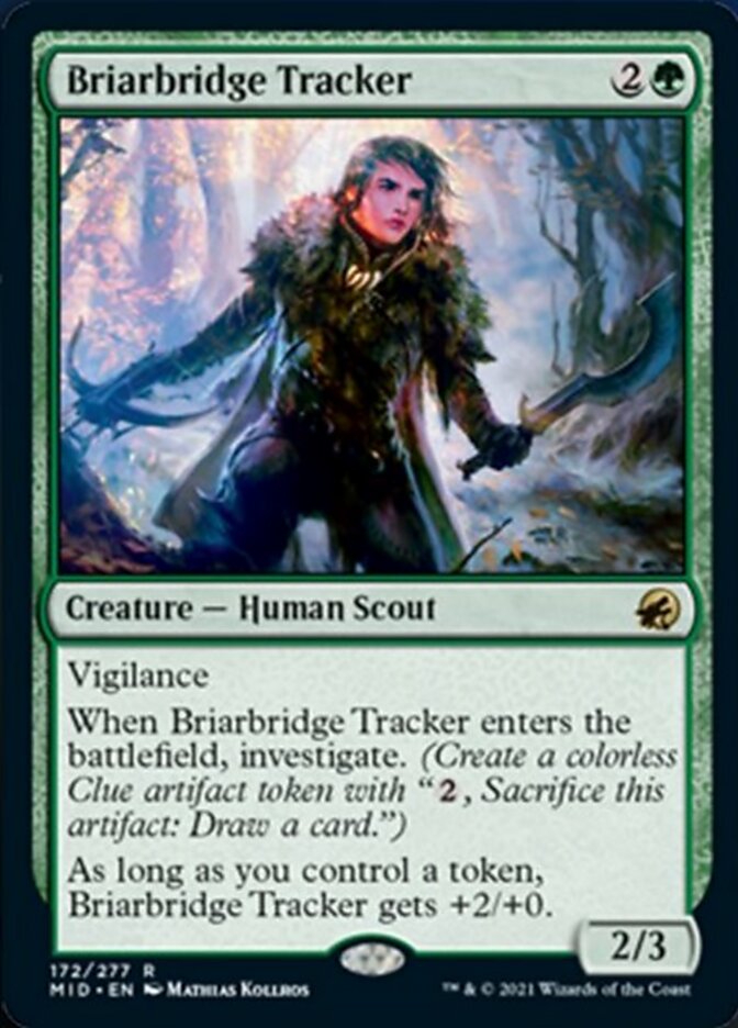 Briarbridge Tracker [Innistrad: Midnight Hunt] Magic: The Gathering