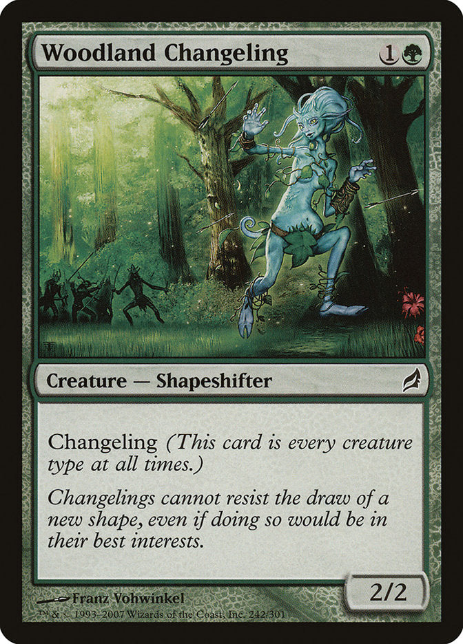 Woodland Changeling [Lorwyn] Magic: The Gathering