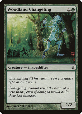 Woodland Changeling [Lorwyn] Magic: The Gathering