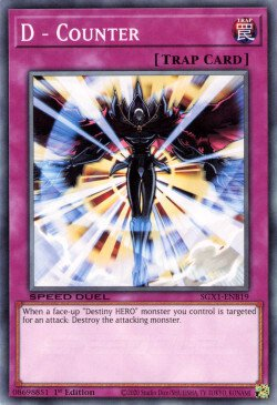 D - Counter [SGX1-ENB19] Common Yu-Gi-Oh!