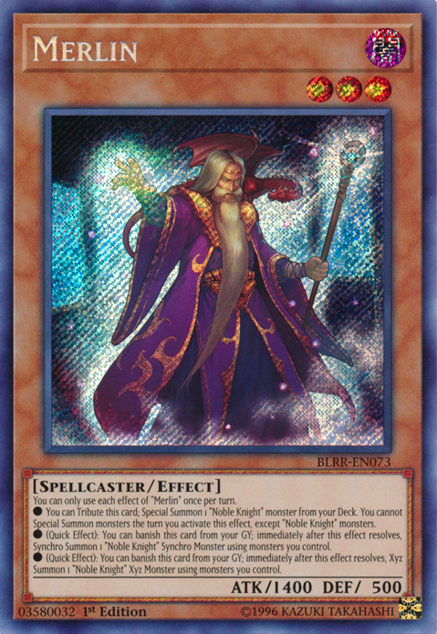 Merlin [BLRR-EN073] Secret Rare Yu-Gi-Oh!