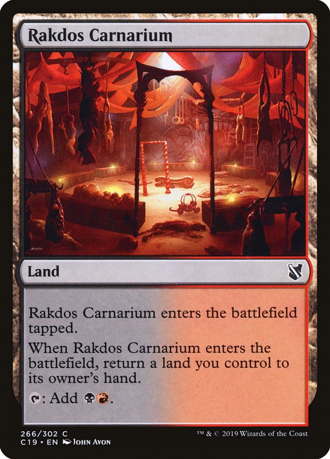Rakdos Carnarium [Commander 2019] Magic: The Gathering