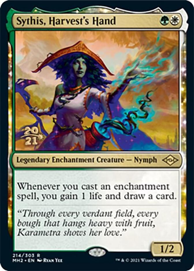 Sythis, Harvest's Hand [Modern Horizons 2 Prerelease Promos] Magic: The Gathering