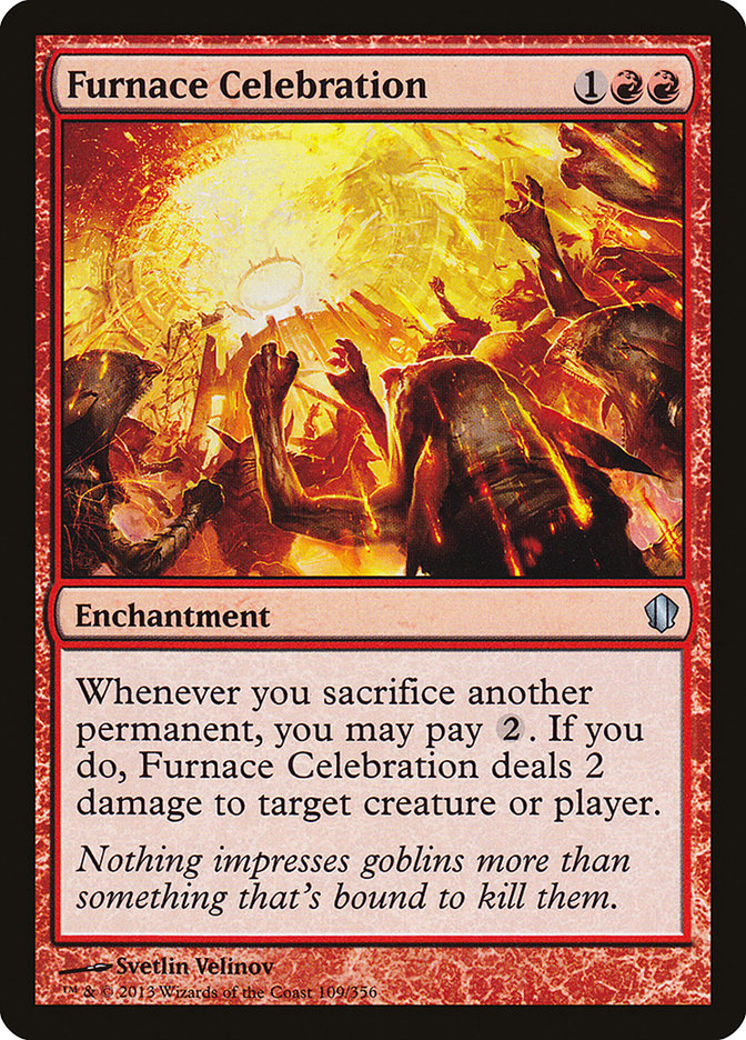 Furnace Celebration [Commander 2013] Magic: The Gathering