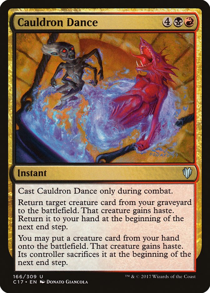 Cauldron Dance [Commander 2017] Magic: The Gathering