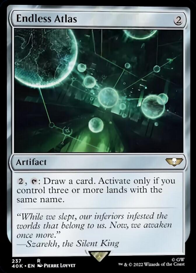 Endless Atlas [Warhammer 40,000] Magic: The Gathering