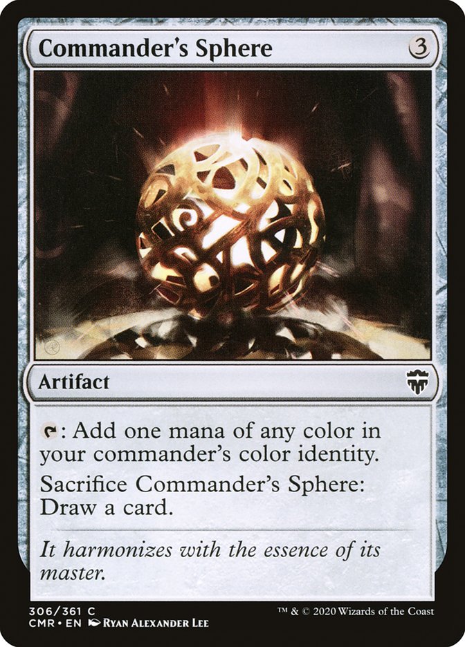 Commander's Sphere [Commander Legends] Magic: The Gathering