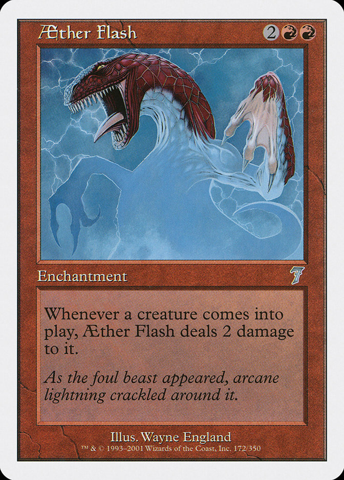 Aether Flash [Seventh Edition] Magic: The Gathering